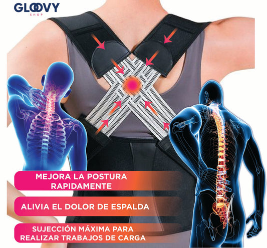 Corrector de postura ajustable Spinehealth